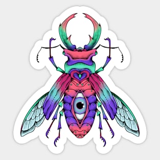 Gladiator Beetle Sticker